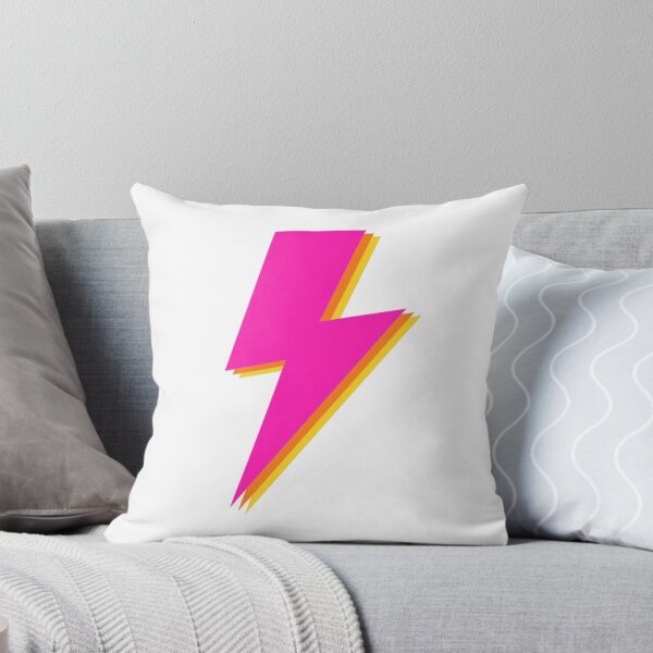 Item preview, pink orange yellow lightning bolt designed and sold by kgmcg.