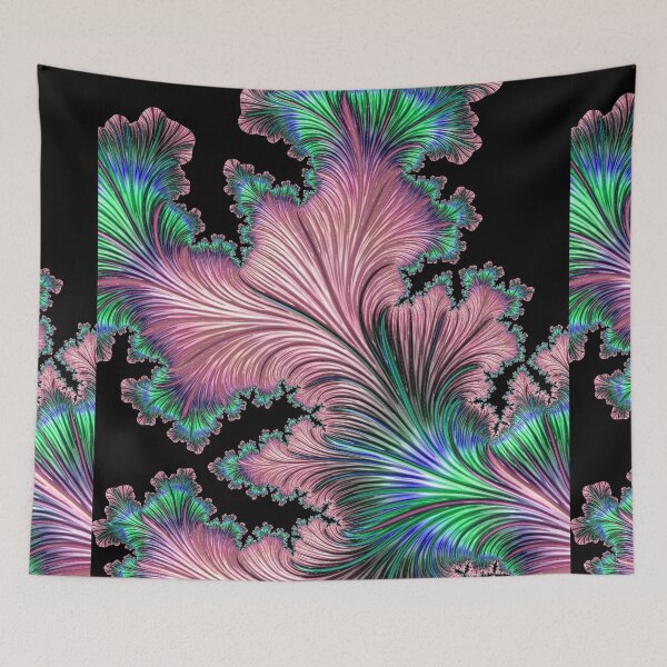 Item preview, Black and Pink Batik Bathik Pattern Bed Sheet or Frock Design 2 designed and sold by PodiShawna.