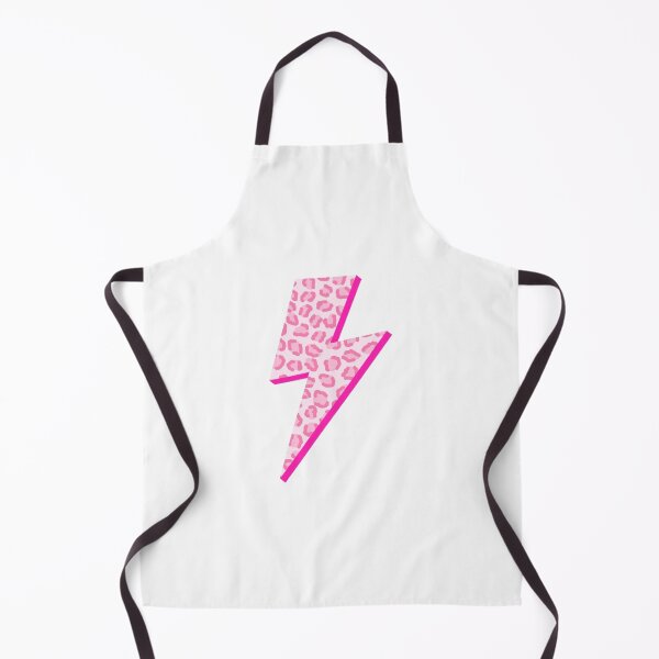 Item preview, pink cheetah print lightning bolt designed and sold by kgmcg.