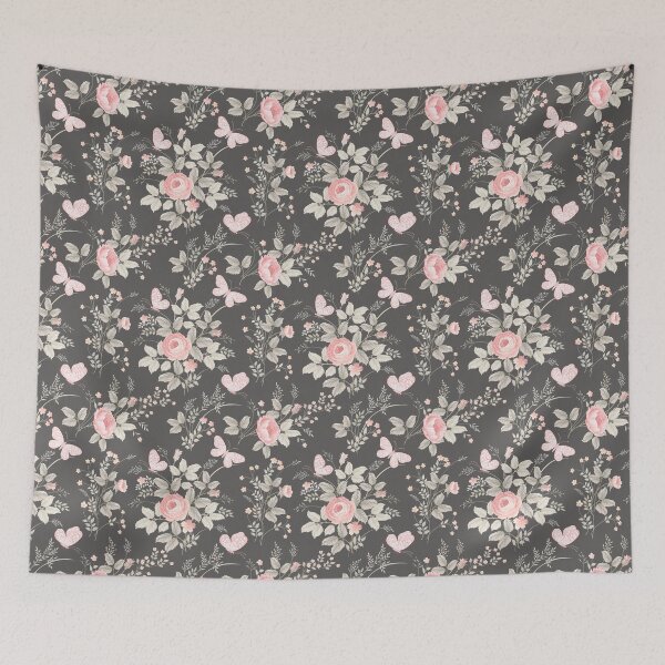 Item preview, Butterfly rose drawing designed and sold by hbnhicham.