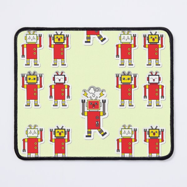 Item preview, Cute Robot Set Pack- Funny Facial Expressions Robot Set Pack designed and sold by Red-ElYoubi.