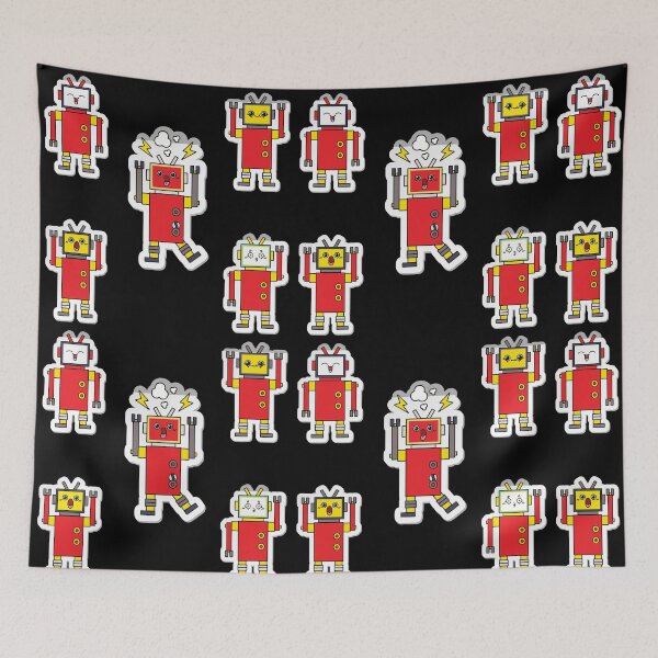 Item preview, Cute Robot Set Pack- Funny Facial Expressions Robot Set Pack designed and sold by Red-ElYoubi.