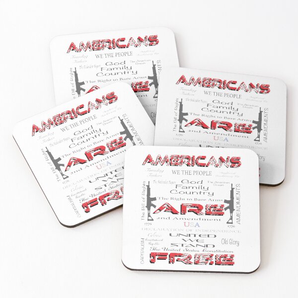 Item preview, Americans Are Free designed and sold by The Levee Designs.