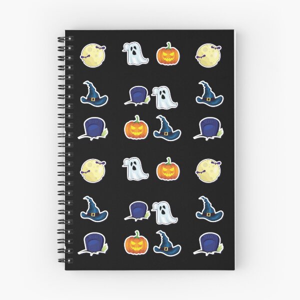 Item preview, 9 Halloween Stickers for the Price of One! designed and sold by ittybittyowl.