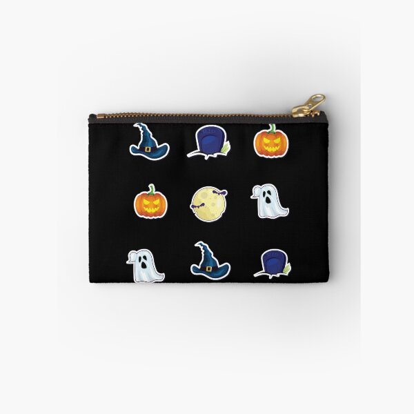 Item preview, 9 Halloween Stickers for the Price of One! designed and sold by ittybittyowl.