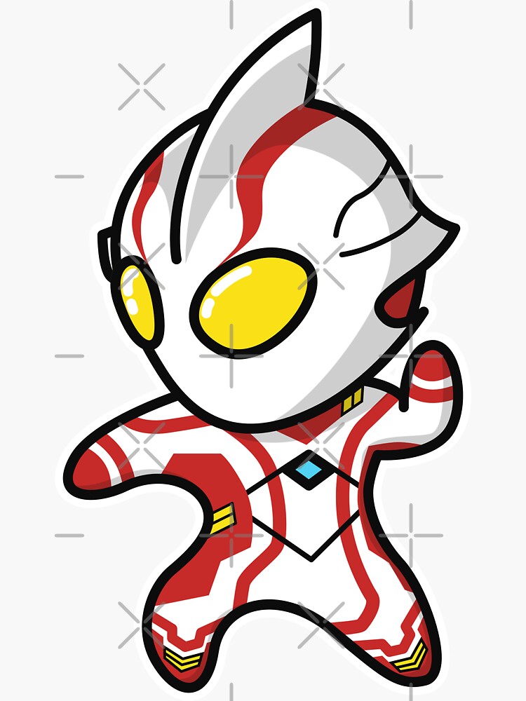 Ultraman Mebius Chibi Style Kawaii\