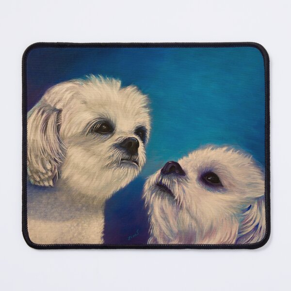 Item preview, Two puppies designed and sold by Zina Stromberg.