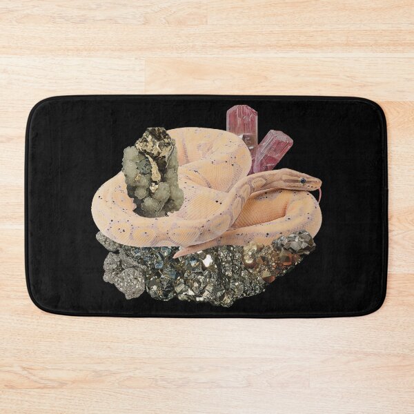 Item preview, Banana Ball Python Snake Upon Pyrite designed and sold by VampyreZen.