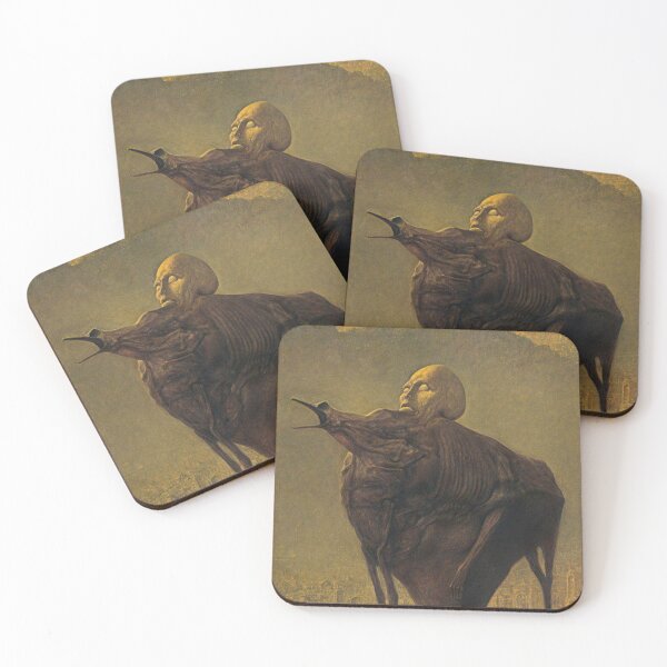 Item preview, Untitled (Morphed Animal), by Zdzisław Beksiński designed and sold by JustContemplate.