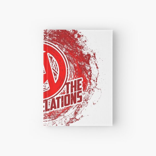 Copy of TheRedR - TheREV Logo (broken) Hardcover Journal