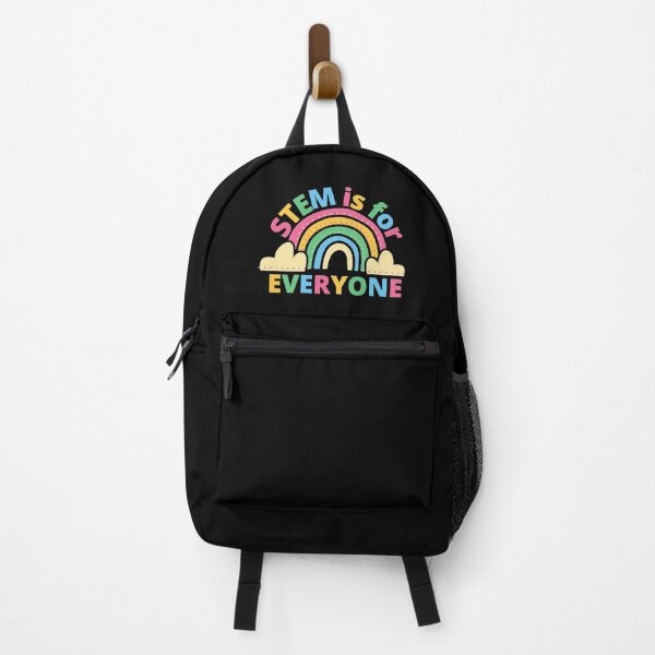 Item preview, STEM is for everyone black background designed and sold by IvyFlynn.