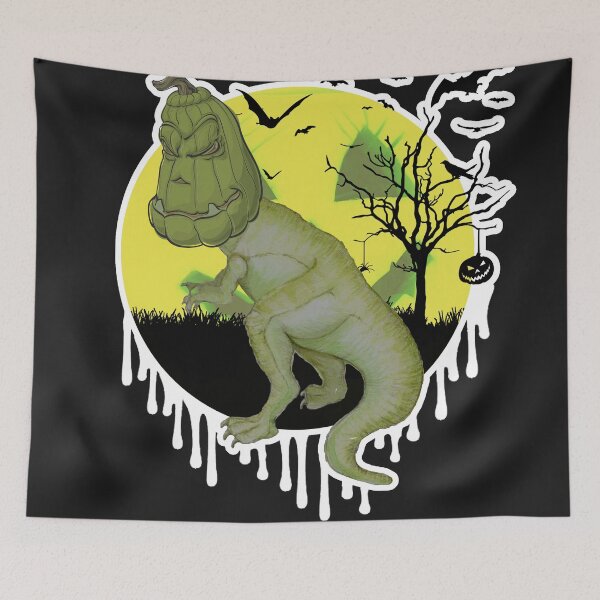 Item preview, halloween dinosaur t rex mummy pumpkin designed and sold by xghambo.