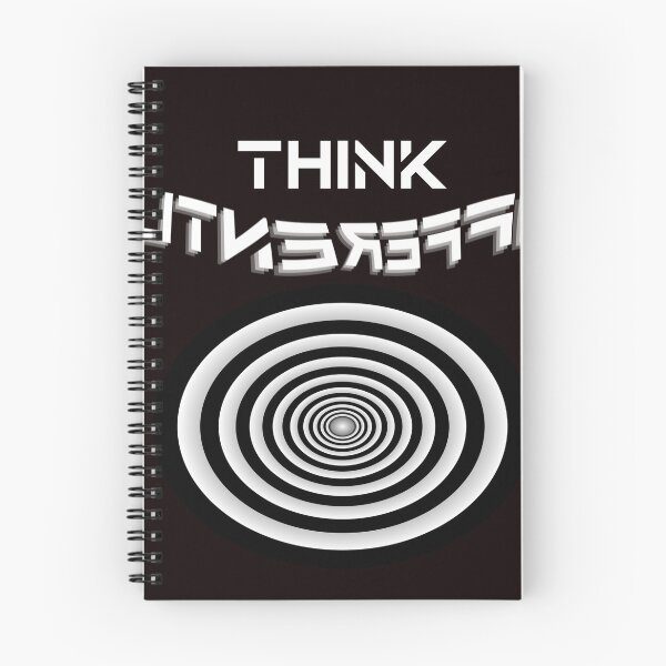 Item preview, THINK DIFFERENTLY BACKWARD LETTERS Psychedelic designed and sold by jmed70.