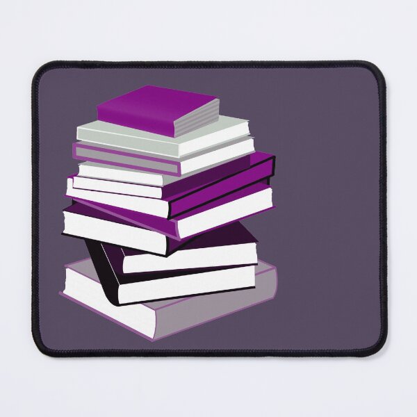 Item preview, Ace Pride Stacked Books Design designed and sold by Vernen Ink.