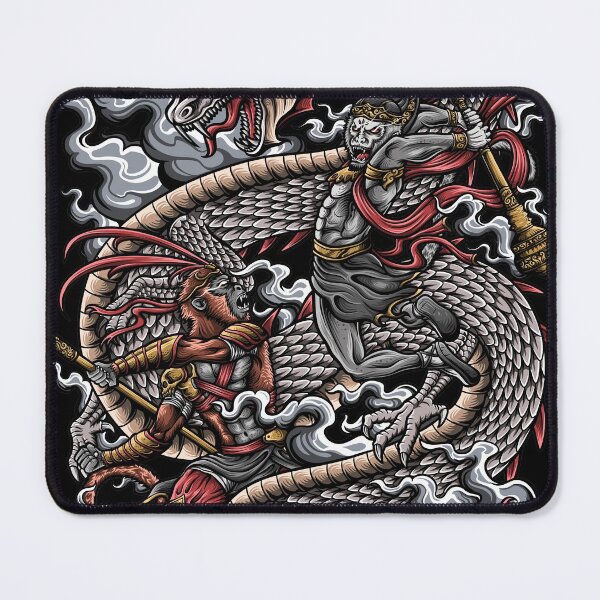 Item preview, Wukong vs Hanuman designed and sold by aleoarts.