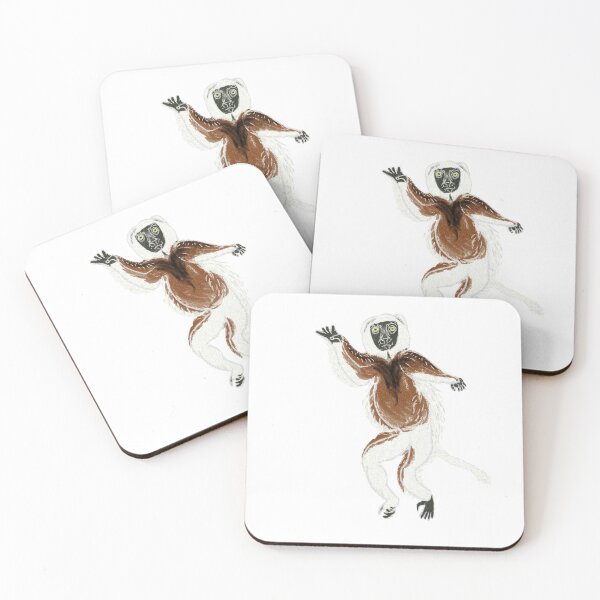 Item preview, Coquerel's sifaka Propithecus coquereli designed and sold by NatureDesigned.