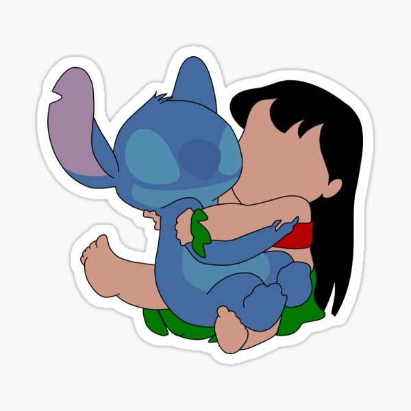 Stitch Lilo Eyeball Decal Funny Disney Cute Water Glossy Disney Sticker