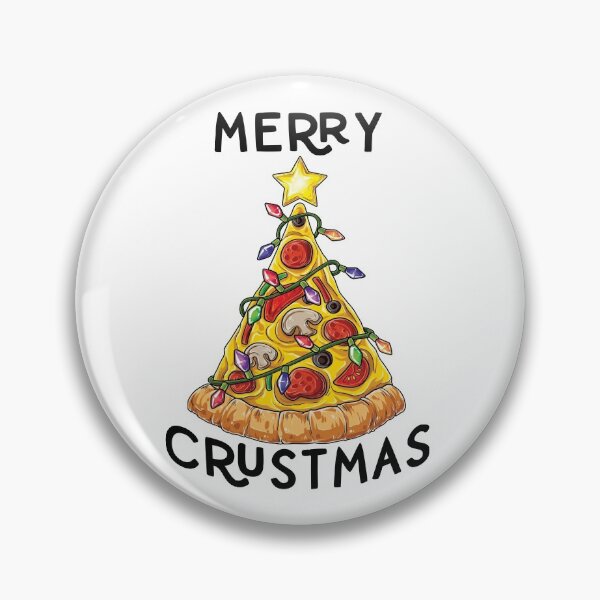 Item preview, Pizza Christmas Tree Lights Merry Crustmas Pizza Lover Xmas designed and sold by StepnitzStore.