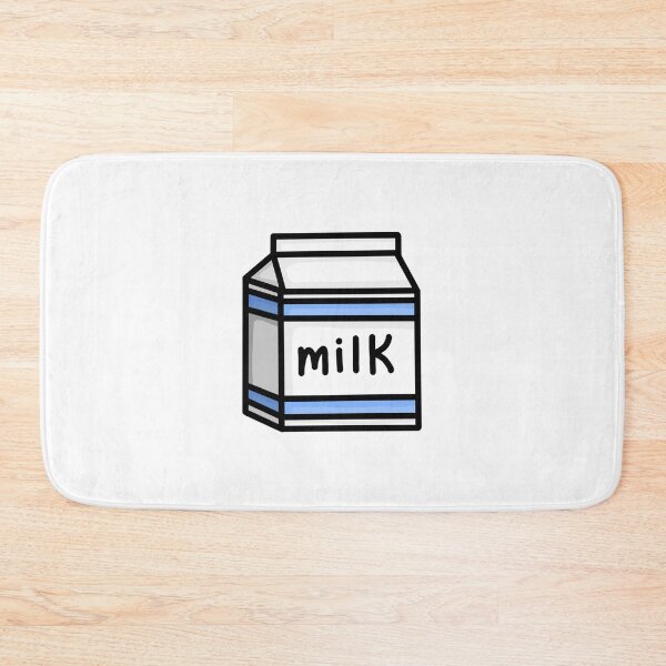 Item preview, carton of milk blue sticker and print designed and sold by reesewolf.