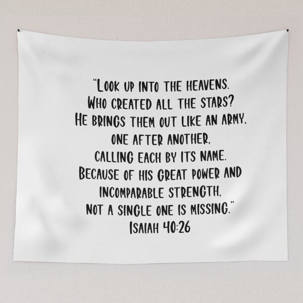Item preview, Isaiah 40:26 designed and sold by beckahbrooks.
