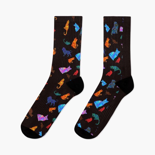 Item preview, Colorful Cat and Lion Pattern designed and sold by Rell1970.