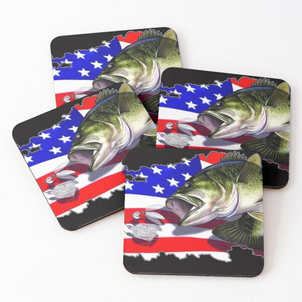 Item preview, American Loves Going Fishing designed and sold by Rowena Jones.