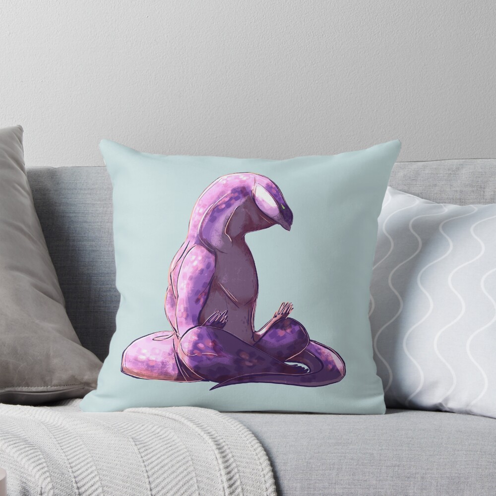 Item preview, Throw Pillow designed and sold by dead-moth.
