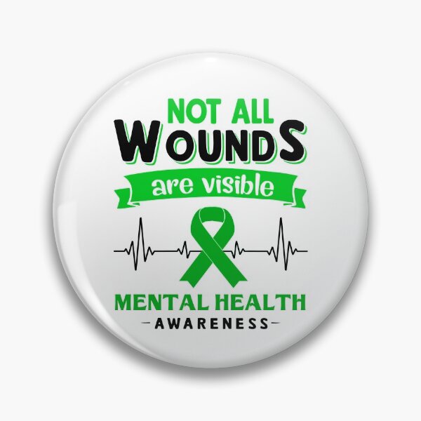 Item preview, Mental Health Awareness Not All Wounds Are Visible designed and sold by Victormoratalla.