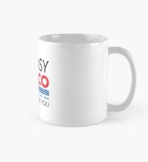 Taza clásica Fantasy Costco Typography Shirt