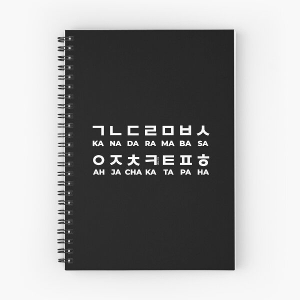 Item preview, Korean Hangul Characters Chart designed and sold by LuveeTuffCo.