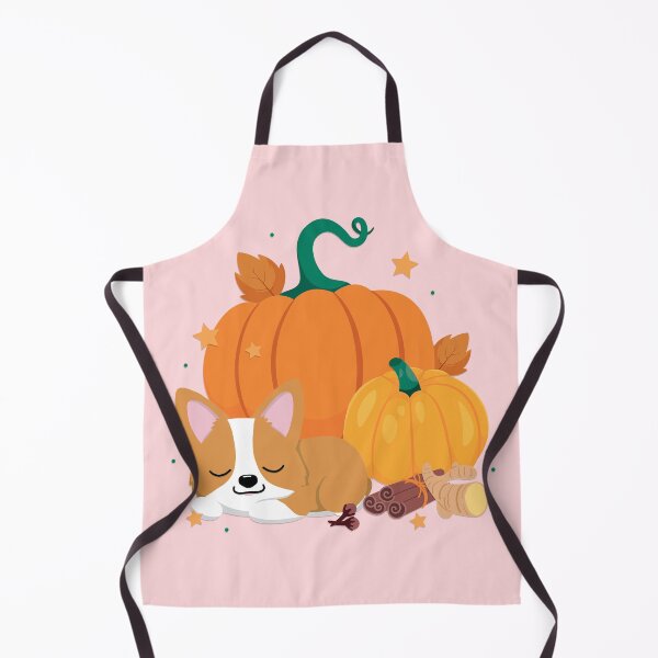 Aperçu de l'œuvre Corgi à la citrouille et aux épices créée et vendue par MaplewoodMerch.