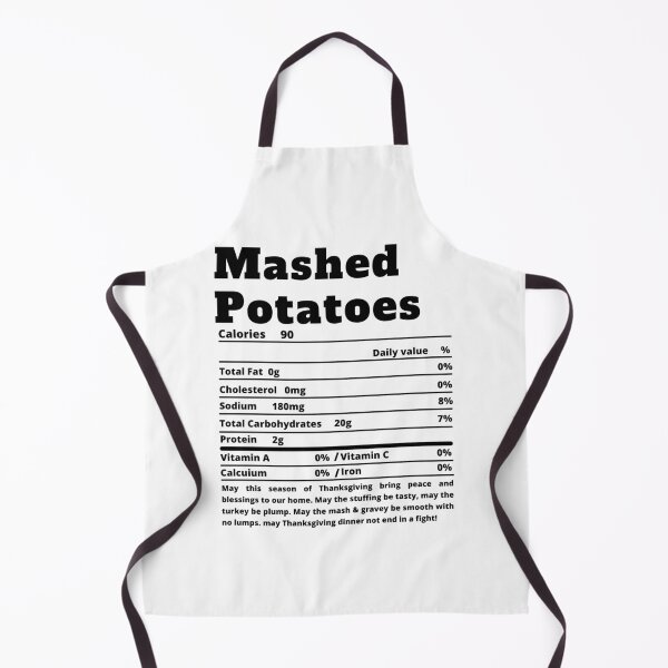 Item preview, Mashed Potatoes Nutritional Facts Funny Thanksgiving Food designed and sold by MoMasry.