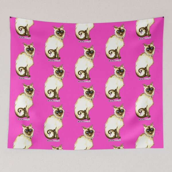 Item preview, Siamese cat designed and sold by porotazuki.