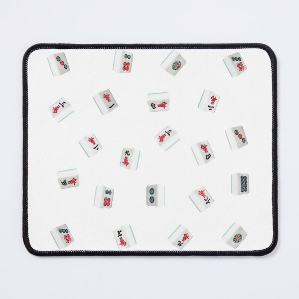 Item preview, Mahjong Game Cubes On White Background designed and sold by Rainbows Rock.