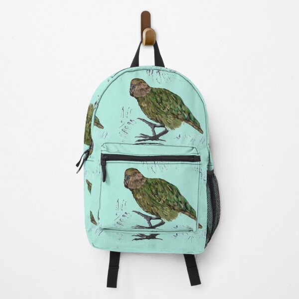 Item preview, New Zealand Large Green Bird the endangered Kakapo designed and sold by Liz HL Art Shop.
