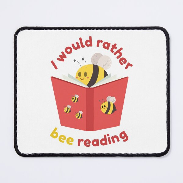 Item preview, I would rather bee reading designed and sold by punnylauren.