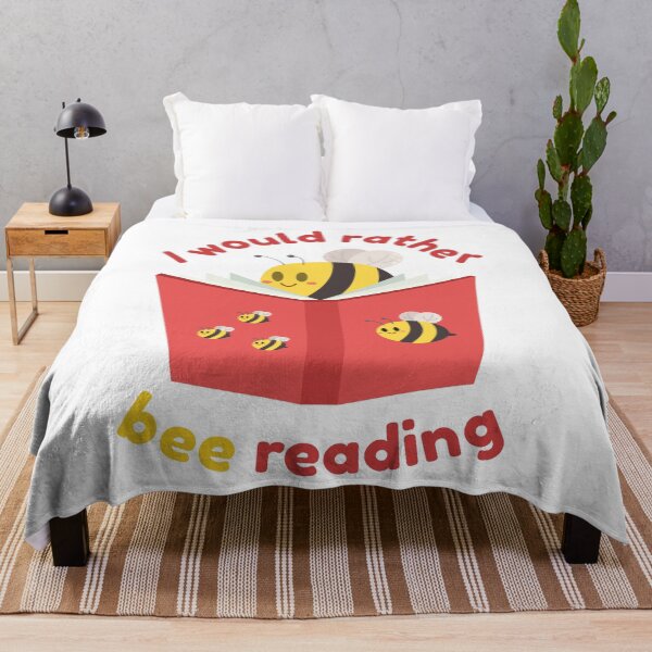 Item preview, I would rather bee reading designed and sold by punnylauren.