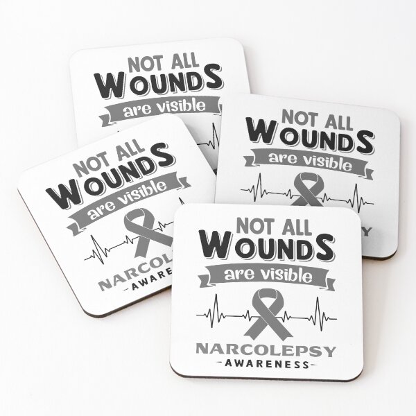 Item preview, Narcolepsy Awareness Not All Wounds Are Visible designed and sold by Victormoratalla.