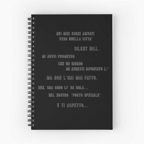 Item preview, Silent Hill 2 - Mary's Letter Italian Text designed and sold by Warrock2472.