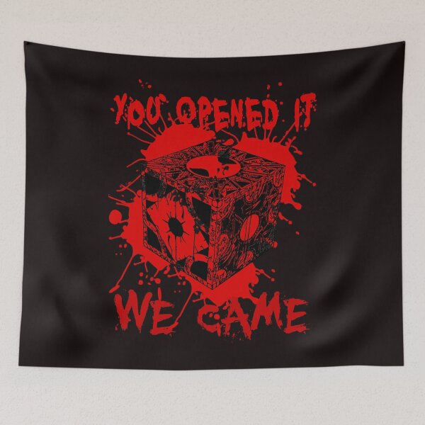 Item preview, You opened it, we came - Hellraiser Classic T-Shirt designed and sold by sarahegarcia12.