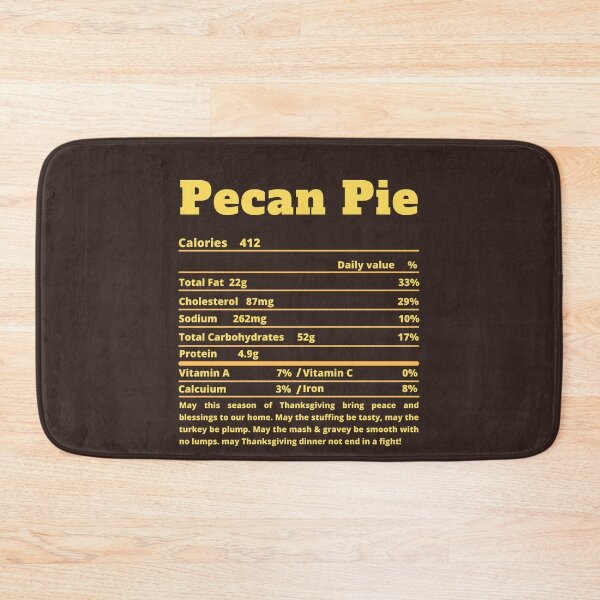 Item preview, Pecan Pie Nutritional Facts Funny Thanksgiving Food designed and sold by MoMasry.