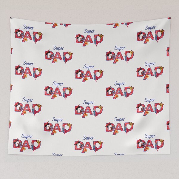 Item preview, Super dad, Happy Fathers Day, Feliz dia del padre, Birthday gift for dad,  designed and sold by prteacool.