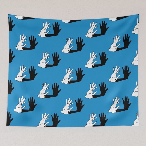 Item preview, Easter Bunny Shadow Puppet designed and sold by ebbandflo.