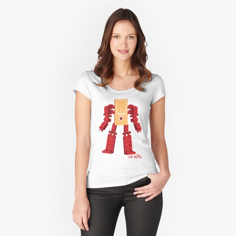 Item preview, Fitted Scoop T-Shirt designed and sold by the404s.