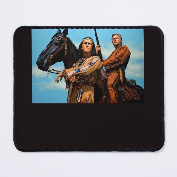 Item preview, Winnetou and Old Shatterhand Painting Classic T-Shirt designed and sold by sarahegarcia12.