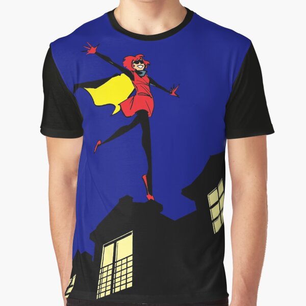 Bandette On The Roof (no logo) Graphic T-Shirt