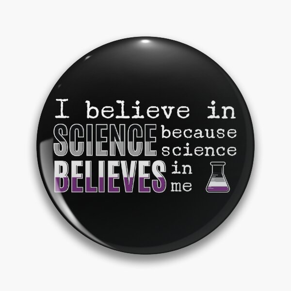 Item preview, Pride Science (Asexual Flag) Version 1 in White designed and sold by SingeDesigns.