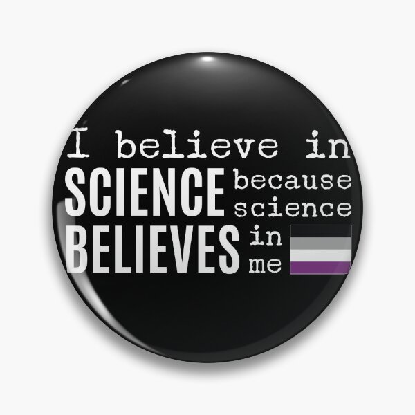 Artikelvorschau, Pride Science (Asexual Flag) Version 4 in White entworfen und verkauft von SingeDesigns.