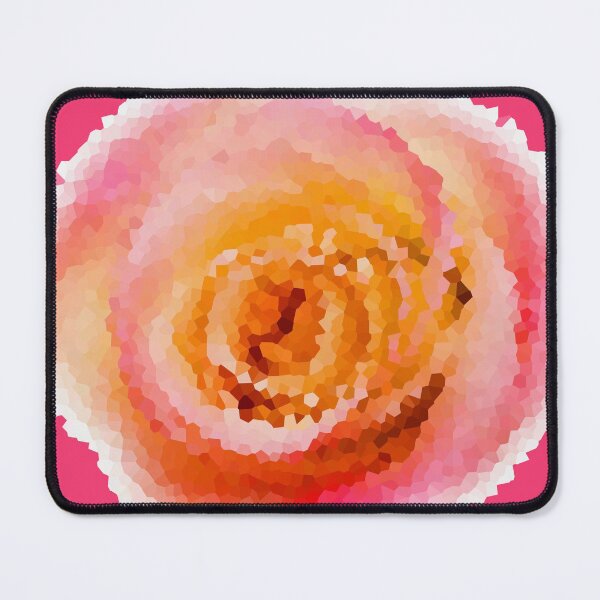 Item preview, Pretty Rose - Pink and Yellow Pix-elate designed and sold by IgniteWithin.