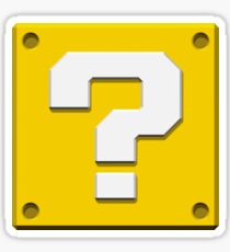 Super Mario Bros. Question Block Sticker